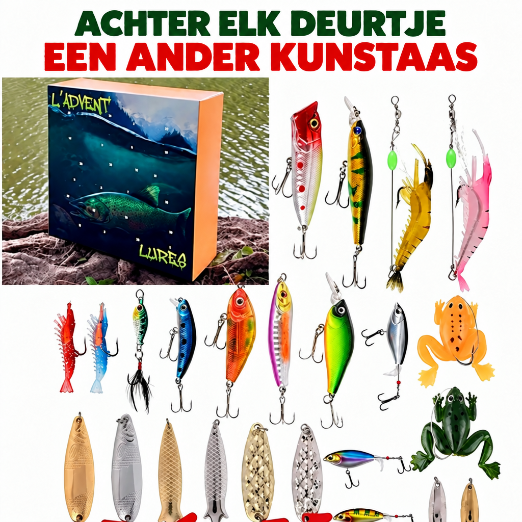 Achter elk deurtje een ander kunstaas